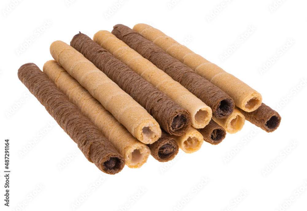 wafer rolls isolated wafer rolls isolated