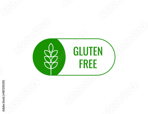 gluten-free icon vector illustration photo
