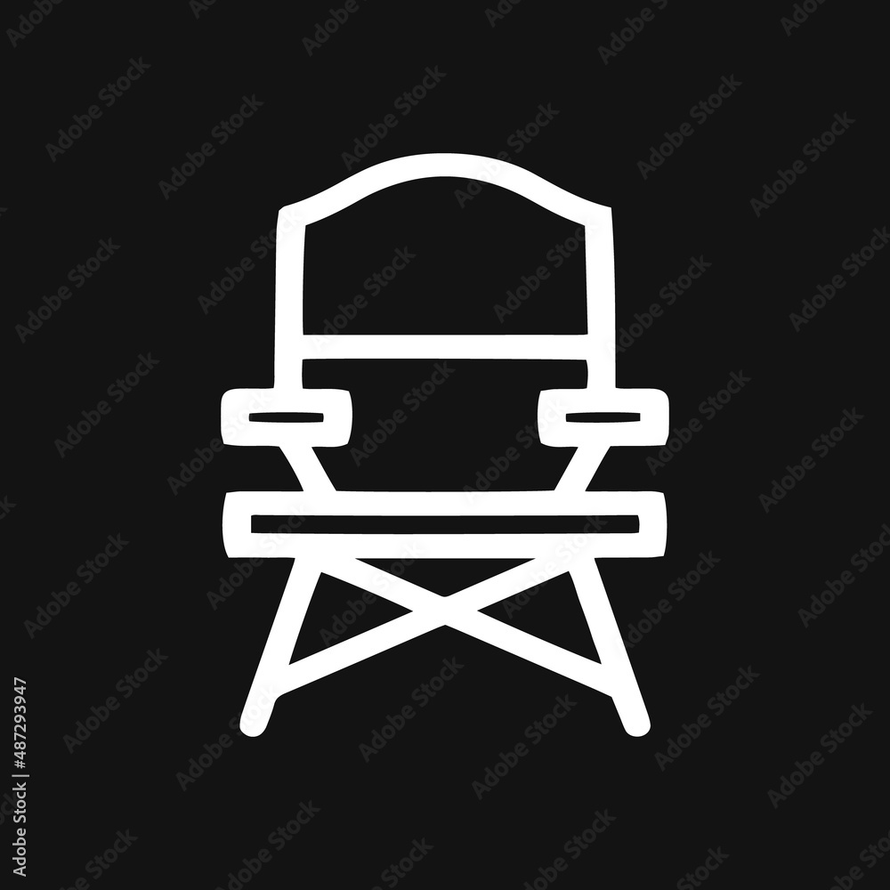 Doodle tourizm chair clip art. Sketch adventure. Hand drawn vector stock illustration. EPS 10 Doodle tourizm chair clip art. Sketch adventure. Hand drawn vector stock illustration. EPS 10