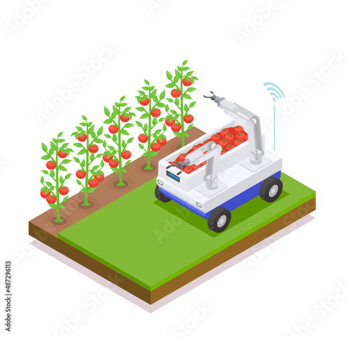 Agriculture Smart Farming Composition