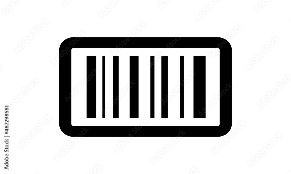 Bar code icon. Product scan code. Vector on isolated white background. EPS 10 Bar code icon. Product scan code. Vector on isolated white background. EPS 10