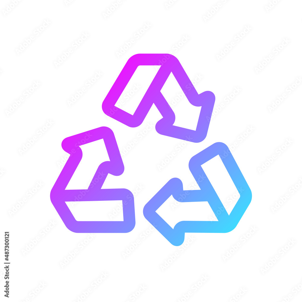 Recycle sign icon Recycle sign icon