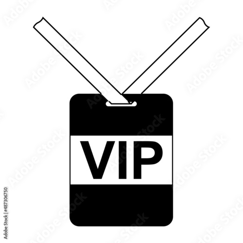 VIP neck tag, very importan...