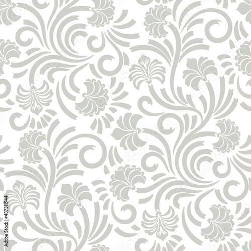 seamless floral pattern © Olha