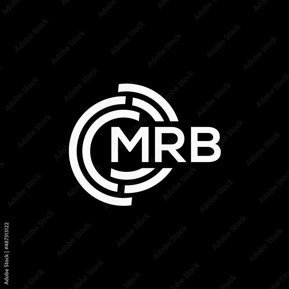 MRB letter logo design on black background.MRB creative initials letter logo concept.MRB vector letter design. MRB letter logo design on black background.MRB creative initials letter logo concept.MRB vector letter design.