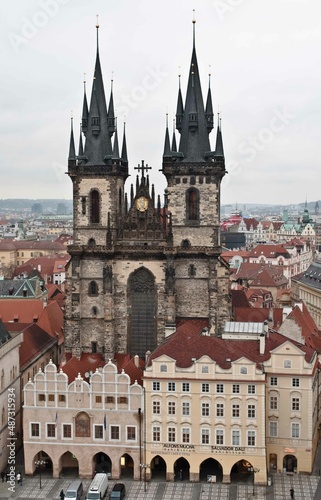 center of Prague, cathedral 