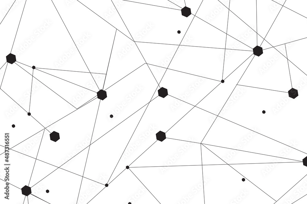 Network abstract connection isolated on white background. Network technology background with dots and lines. Ai background. Modern abstract concept. Ai background vector, network technology Network abstract connection isolated on white background. Network technology background with dots and lines. Ai background. Modern abstract concept. Ai background vector, network technology