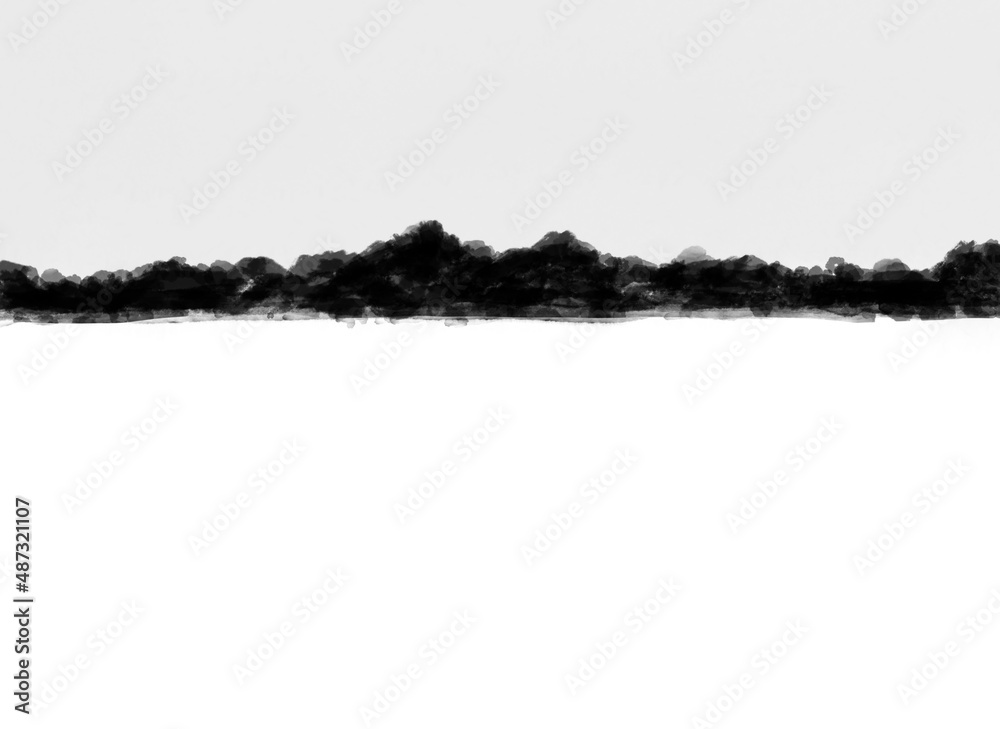 Black and white landscape Black and white landscape