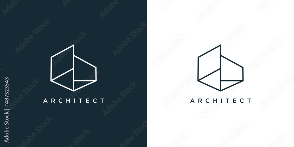 Apartment logo design with creative line style Premium Vector Apartment logo design with creative line style Premium Vector