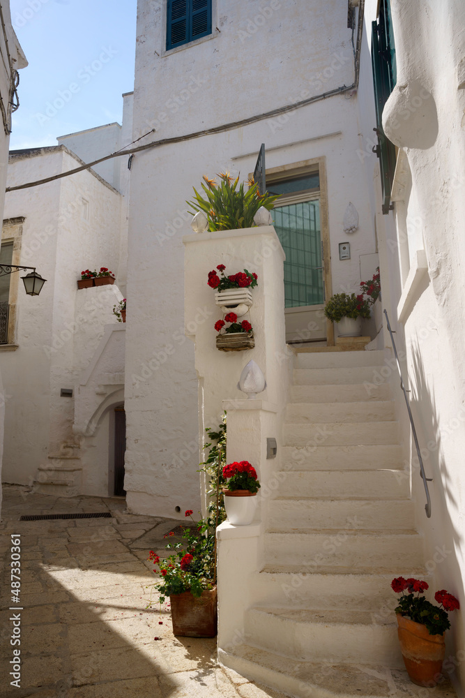 Fototapeta premium Cisternino, historic town in Apulia, Italy