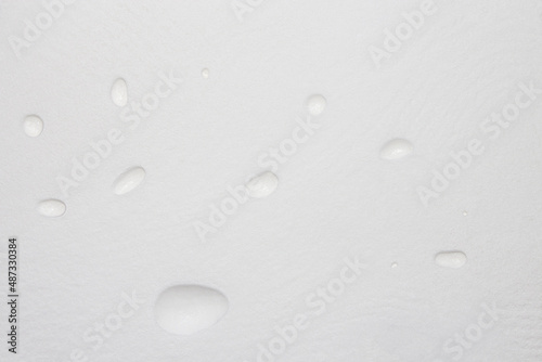 Polyurethane foam is white.Texture of white polyurethane foam with memory effect.The background is made of elastic polyurethane.