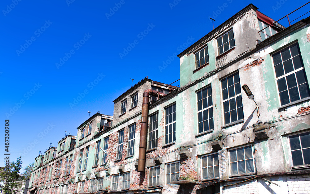 Fototapeta premium Bâtiments désafectés (Pays baltes)