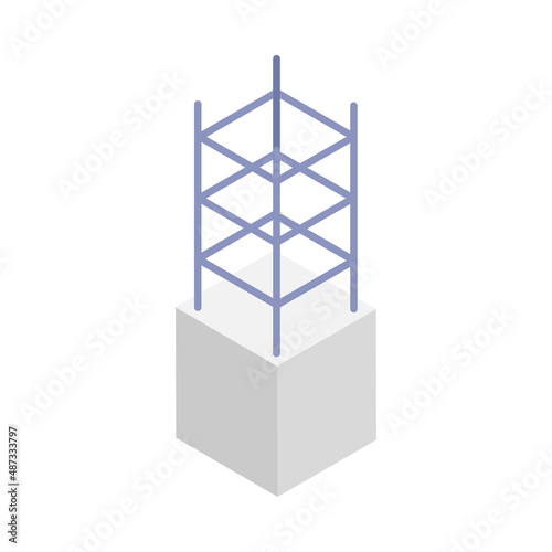 Concrete Production Icon
