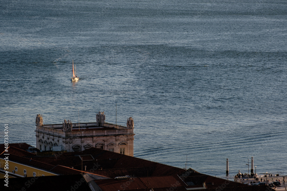 Lisbon panorama, Castelo de São Jorge