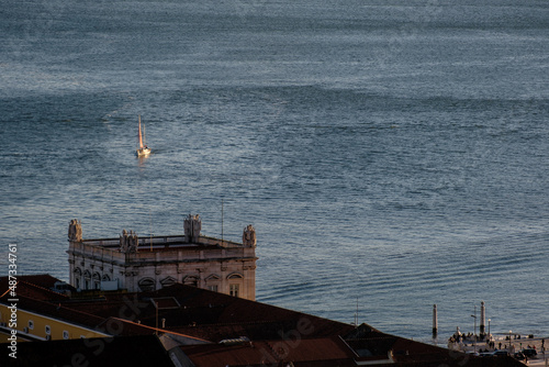 Lisbon panorama, Castelo de São Jorge
