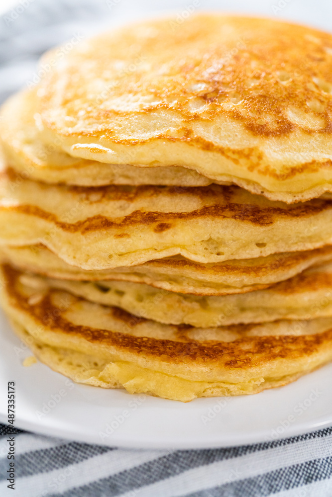 Coconut banana pancakes