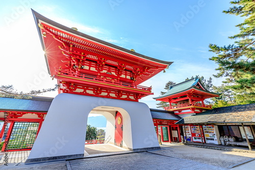 冬の赤間神宮　山口県下関市　Akama Shrine in winter. Yamaguchi-ken shimonoseki city photo