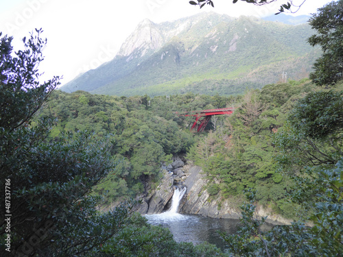 屋久島トローキの滝