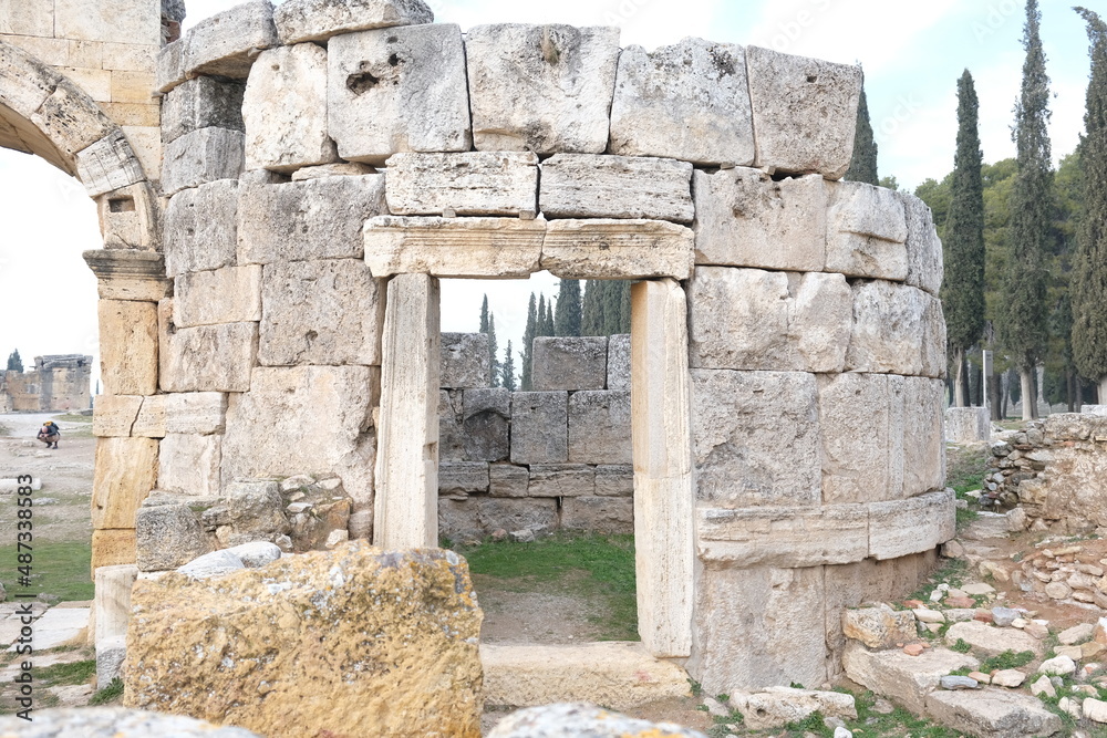 ruins of ancient roman theatre