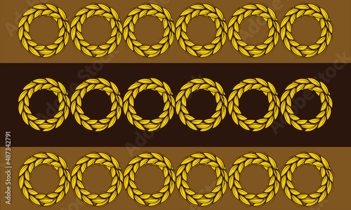 Rice pattern. Oat pattern wallpaper. oat symbol. free space for text. background. copy space.