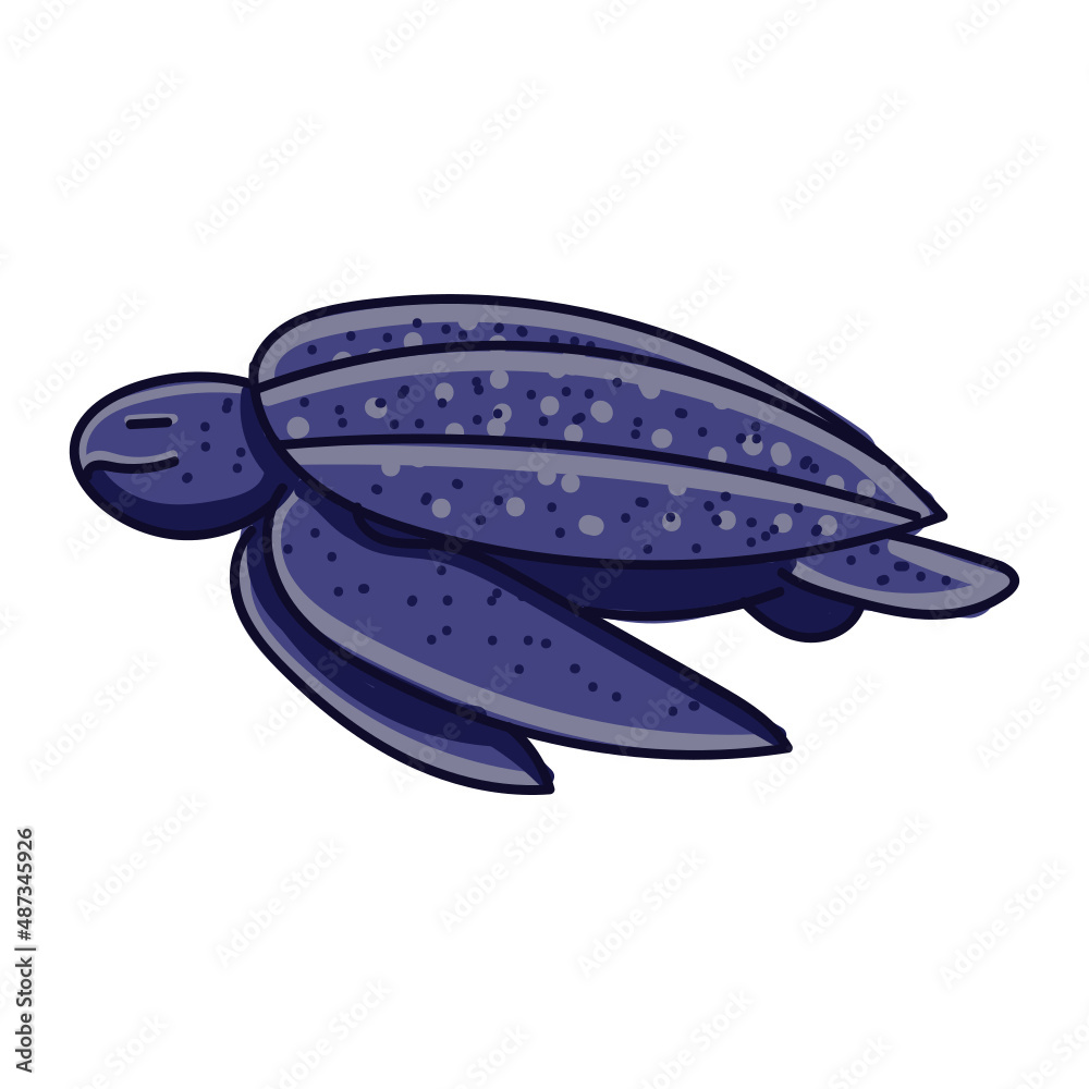 Hand drawn turtle cartoon character illustration Animal. Hand drawn turtle cartoon character illustration Animal.