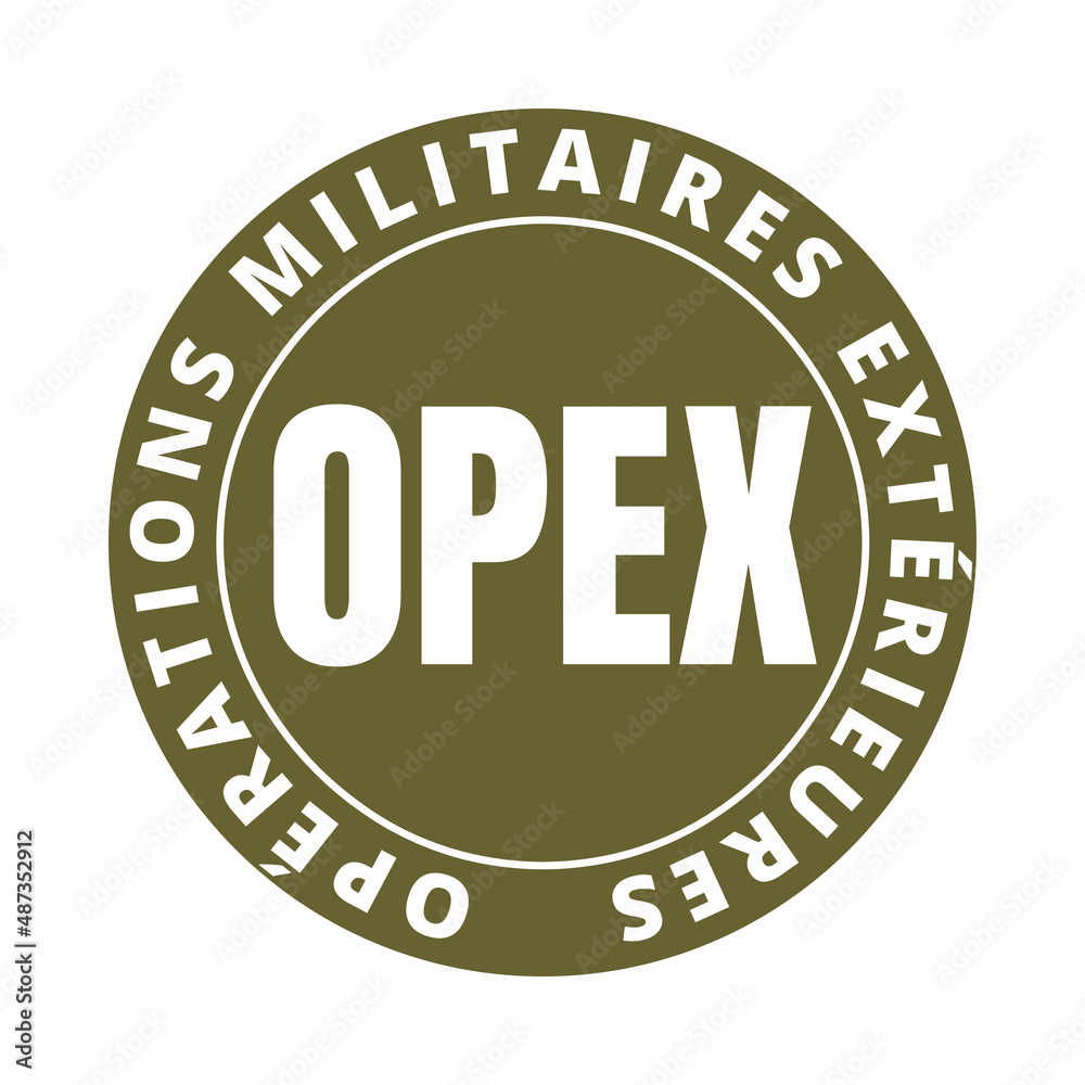 Symbole OPEX opérations militaires extérieures