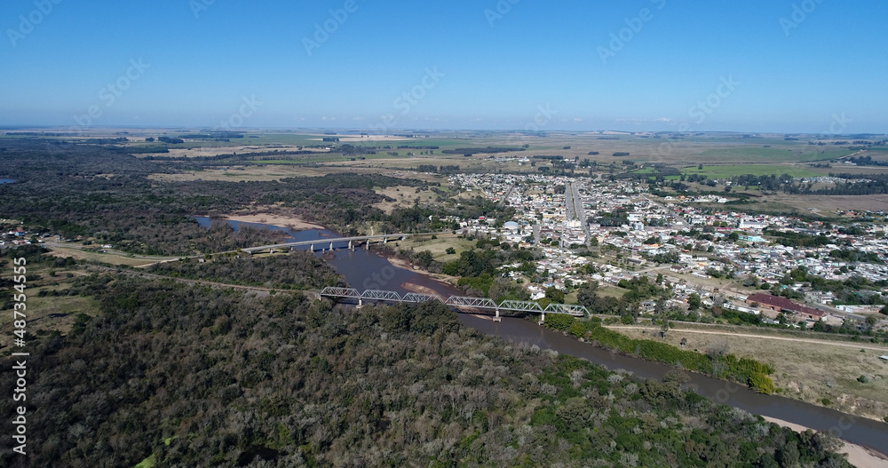 Fototapeta premium Aerial image from Cerrito - Rio Grande do Sul/BR