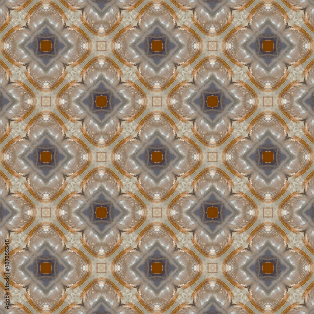 Mosaic background in east style Mosaic background in east style