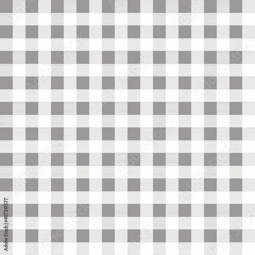 Seamless Colorful Checkered Flannel patterns of square for background.