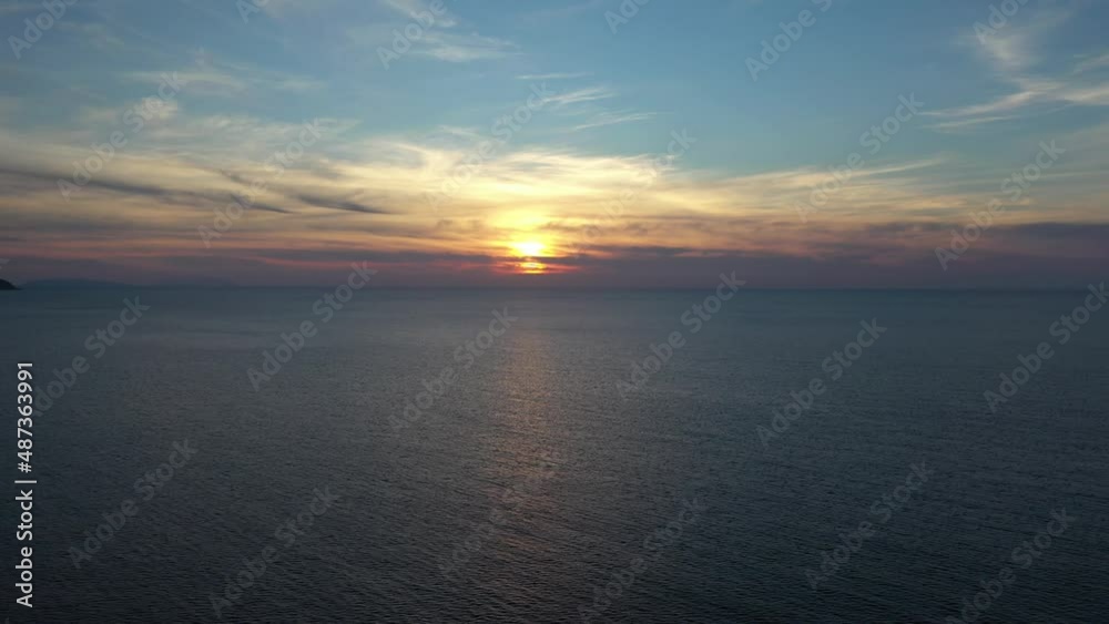 Last of the sunlight in the South of Sicily