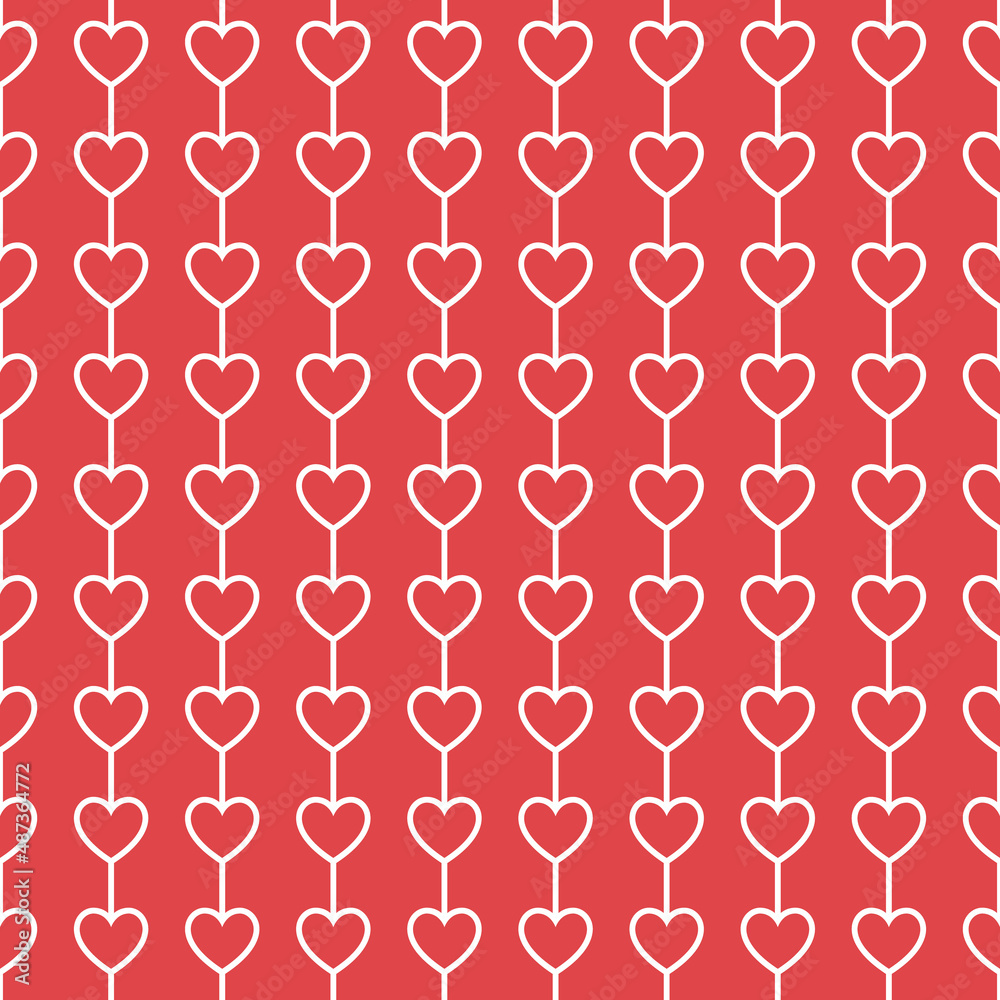 Patrones de corazones unidos Patrones de corazones unidos