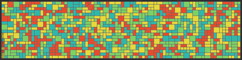 Offset Quads generative art background art illustration Offset Quads generative art background art illustration