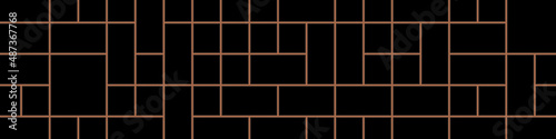 Offset Quads generative art background art illustration