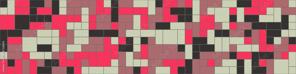 Offset Quads generative art background art illustration Offset Quads generative art background art illustration