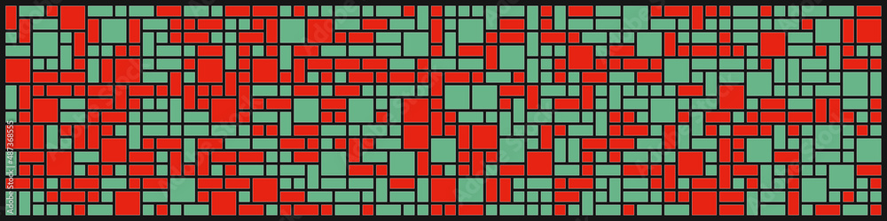 Offset Quads generative art background art illustration Offset Quads generative art background art illustration