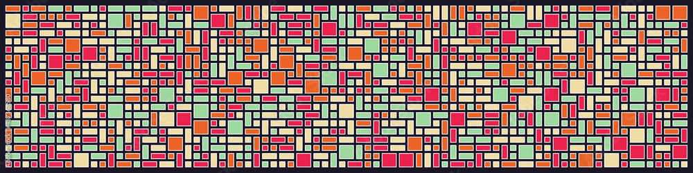 Offset Quads generative art background art illustration Offset Quads generative art background art illustration