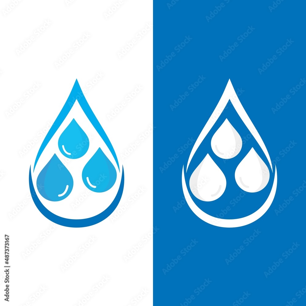 Water drop Logo Template vector Water drop Logo Template vector