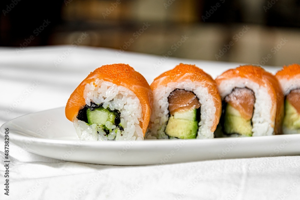 Sushi Restaurant Food