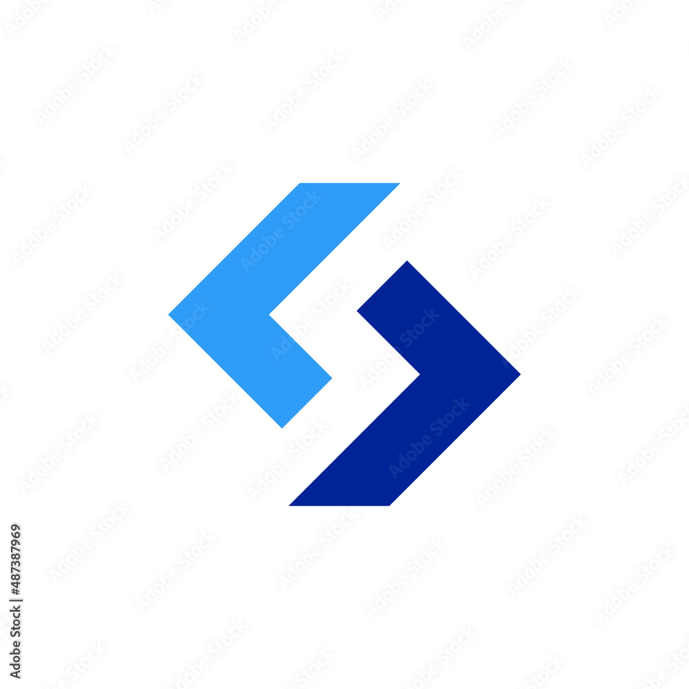 Letter S Abstract Logo can be use for icon, sign, logo and etc Letter S Abstract Logo can be use for icon, sign, logo and etc