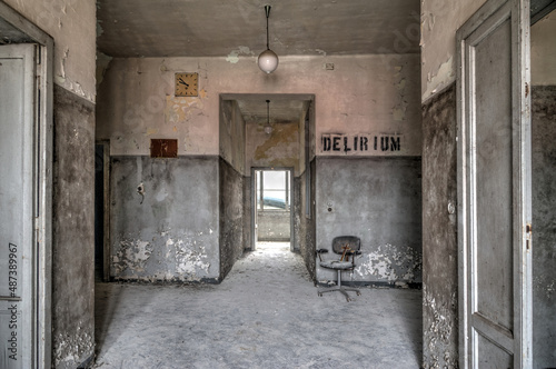 February 2022, abandoned asylum in northern Italy. urbex