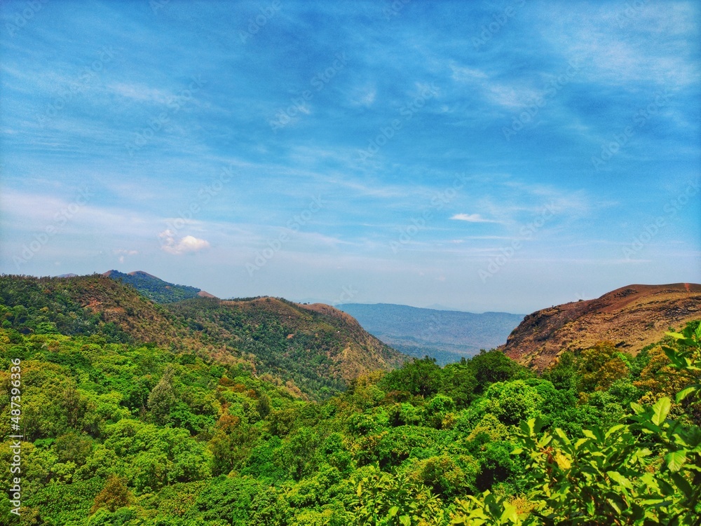 Obraz premium landscape with blue sky