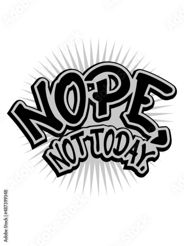 Comic Schrift Nope 
