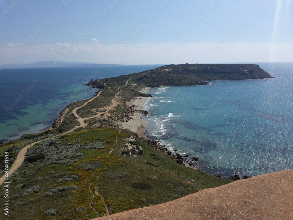 Fototapeta premium view from the beach