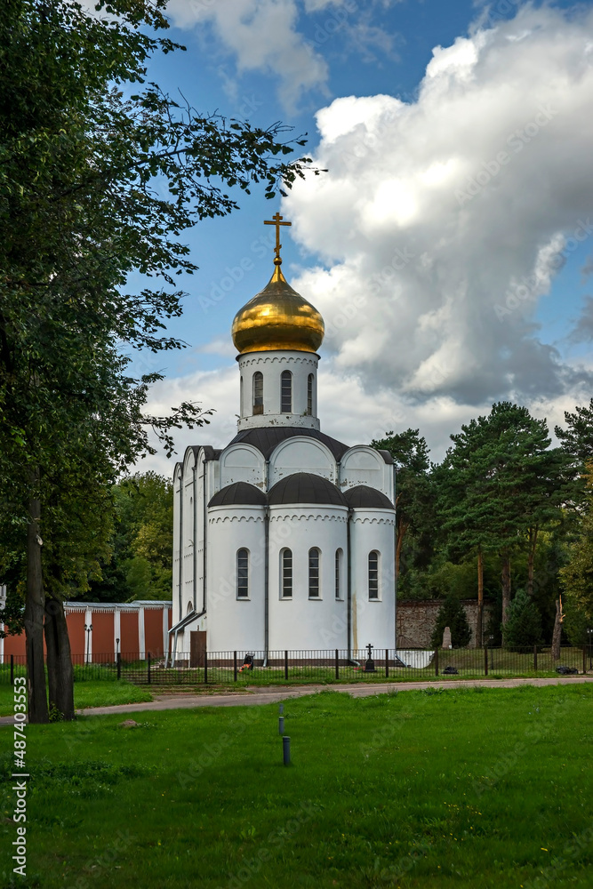 St. Pimen church. Nicolo-Ugreshsky monastery, city of Dzerzhinsky, Russia
