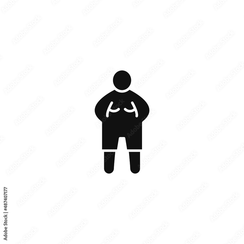 obesity icons symbol vector elements for infographic web obesity icons symbol vector elements for infographic web