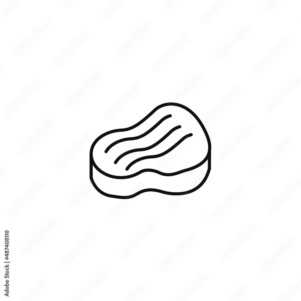 Grill icons symbol vector elements for infographic web Grill icons symbol vector elements for infographic web
