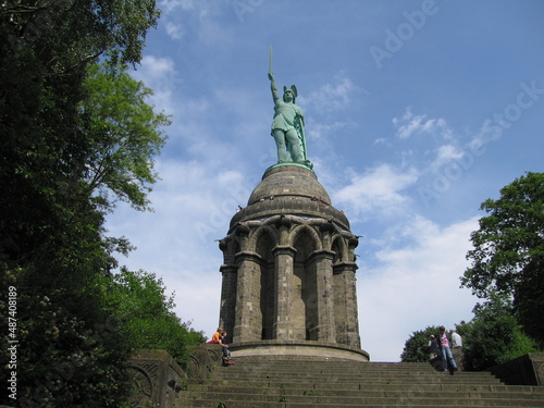 Hermannsdenkmal im Teutoburger Wald bei Detmold photo