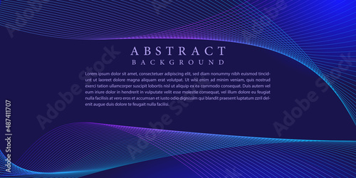 wavy line background, abstract background, violet, blue and turquoise with wave texture