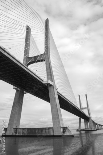 The Longest Bridge in Europe - Vasco da Gama bridge in Lisbon, Ponte Vasco da Gama © Lukas