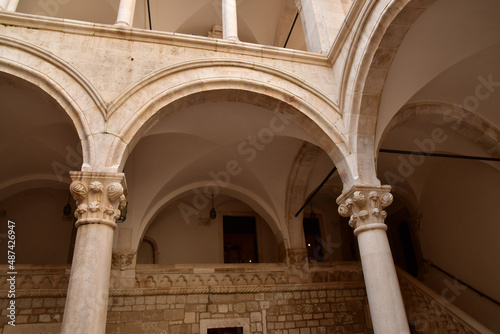 Dubrovnik, Croatia- september 3 2021 : picturesque old city photo